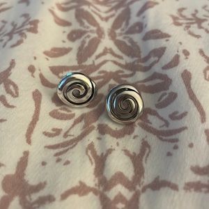 Swivel sterling silver Brighton earrings women’s pair
